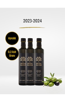 Green Amour Soğuk Sıkım Ayvalık 0.2 Asit 3 x 500 ML Green Amour Soğuk Sıkım Ayvalık 0.2 Asit 3 x 500 ML