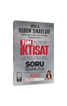 İndeks Akademi 2026 Kpss A Grubu Tüm İktisat Soru Bankası Çözümlü - Emel Aksaç İndeks Akademi Yayıncılık İndeks Akademi 2026 Kpss A Grubu Tüm İktisat Soru Bankası Çözümlü - Emel Aksaç İndeks Akademi Yayıncılık