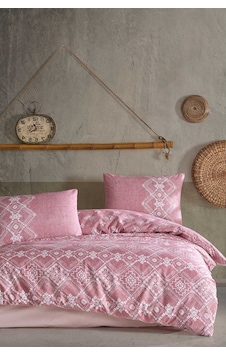 Elart Fitted Nevresim Takımı Çift Kişilik %100 Doğal Pamuk Ranfor Pudra-Çift Kişilik Pudra Elart Fitted Nevresim Takımı Çift Kişilik %100 Doğal Pamuk Ranfor Pudra-Çift Kişilik Pudra
