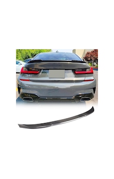 Bmw 3 Serisi G20 Uyumlu Bagaj Üstü Karbon Görünüm Yarasa Spoiler İthal Abs Plastik A+ Kalite Bmw 3 Serisi G20 Uyumlu Bagaj Üstü Karbon Görünüm Yarasa Spoiler İthal Abs Plastik A+ Kalite