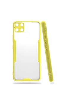 Cosmotex Newface Realme C15 Kılıf Platin Silikon - Sarı Cosmotex Newface Realme C15 Kılıf Platin Silikon - Sarı