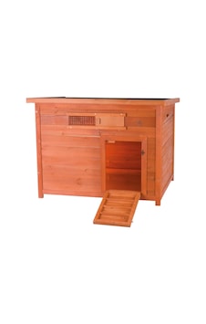 Trıxıe Natura Rampalı Ördek Kümesi, Açılır Küvet, Menteşeli Çatı, Kahverengi, 36x30x27 Trıxıe Natura Rampalı Ördek Kümesi, Açılır Küvet, Menteşeli Çatı, Kahverengi, 36x30x27