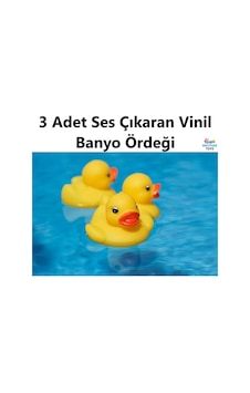 3 Adet Ses Çıkaran Vinil Ördek Banyo Oyuncağı Sevimli Ördekler 5 Cm. 3 Adet Ses Çıkaran Vinil Ördek Banyo Oyuncağı Sevimli Ördekler 5 Cm.
