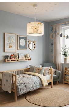 Kids Çocuk Bebek Odası Avizesi - Renkli Figürlü Tasarımlı Tavan Aydınlatması Koala Koala Kids Çocuk Bebek Odası Avizesi - Renkli Figürlü Tasarımlı Tavan Aydınlatması Koala Koala