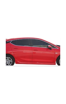 Opel Astra K Cam Çerçevesi 16 Prç Krom  2015 ve Sonrası