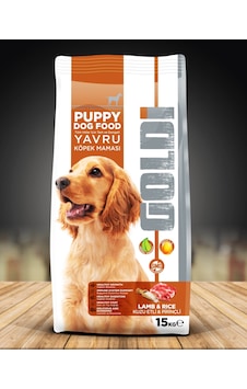 Goldi Puppy Kuzu Etli Prinçli Yavru Köpek Maması 15 KG Goldi Puppy Kuzu Etli Prinçli Yavru Köpek Maması 15 KG