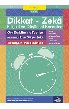 On Dakikalık Testler - Matematik ve Görsel Zekâ 9 - 10 Yaş - Bi On Dakikalık Testler - Matematik ve Görsel Zekâ 9 - 10 Yaş - Bi