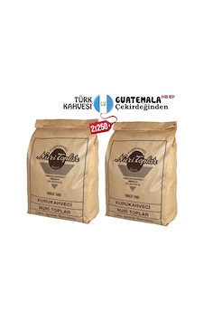 Nuri Toplar Guatemala HB EP 2x250 Gr Türk Kahvesi Taze Çekilmiş Nuri Toplar Guatemala HB EP 2x250 Gr Türk Kahvesi Taze Çekilmiş