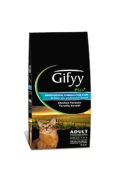 Gifyy Plus Tavuklu Yetişkin Kedi Maması 15 KG