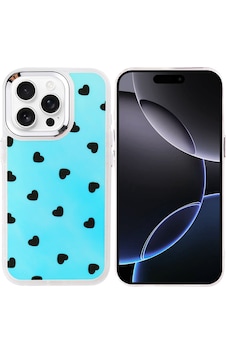 Zore Apple iPhone Uyumlu 16 Pro Max Kılıf Airbag Tasarımlı Sys Hadra Kapak - Kalp Kalp Zore Apple iPhone Uyumlu 16 Pro Max Kılıf Airbag Tasarımlı Sys Hadra Kapak - Kalp Kalp