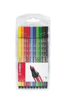 Stabılo Point 68 10 Renk Askılı Paket Stabılo Point 68 10 Renk Askılı Paket