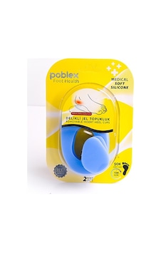 Poblex Topuk Dikeni Için Delikli Jel Topukluk - Medium