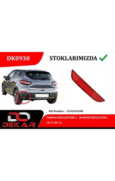 Tampon - 162 - Reflektörü L Clio Iv - Csmo-tex - Hb 12