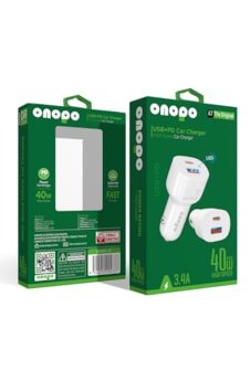 3.4a Type-c Ve Usb Girişli Led Işıklı Hızlı Araç Şarjı 40w - A7 3.4a Type-c Ve Usb Girişli Led Işıklı Hızlı Araç Şarjı 40w - A7