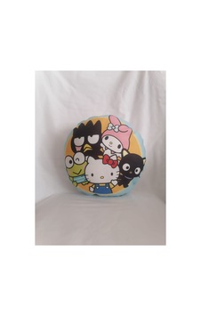 Sanrio Karakterleri Desenlı Tasarım Yastık Çok Renklı Sanrio Karakterleri Desenlı Tasarım Yastık Çok Renklı