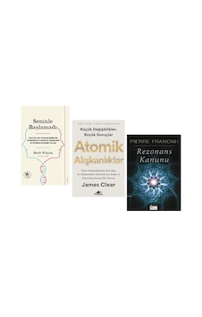 Seninle Baslamadi + Atomik Aliskanliklar + Rezonans Kanunu 3 Set Seninle Baslamadi + Atomik Aliskanliklar + Rezonans Kanunu 3 Set