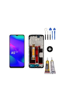 Te Oppo A5 2020 Çıtalı Lcd Dokunmatik Ekran + Montaj Seti Te Oppo A5 2020 Çıtalı Lcd Dokunmatik Ekran + Montaj Seti