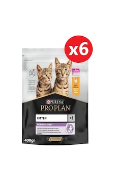 Pro Plan Junior Tavuklu Yavru Kedi Maması 400 Gr 6 Adet