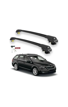 Turtle Skoda Octavia 5e 2012-2019 Ara Atkı Air1 Siyah