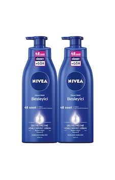 Nivea Besleyici Kuru Cilt Vücut Sütü 2 x 400 ML Nivea Besleyici Kuru Cilt Vücut Sütü 2 x 400 ML