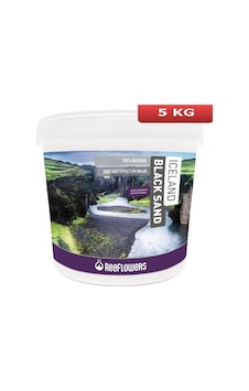 Reeflowers Iceland Black Sand Akvaryum Kumu (1-2 Mm) 5 Kg Ibs25k1