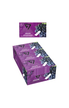 Şekersiz 7'li Üzüm Aromalı Sakız 14,5gr 24 Adet Şekersiz 7'li Üzüm Aromalı Sakız 14,5gr 24 Adet