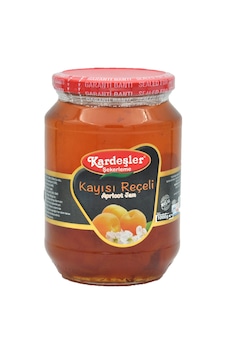 Kardeşler Şekerleme Kayısı Reçeli Cam Kavanoz 1 KG Kardeşler Şekerleme Kayısı Reçeli Cam Kavanoz 1 KG
