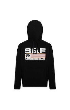 Superfly Men Kapş Sweat Siyah Erkek Sweatshirt 23159-02 Siyah Superfly Men Kapş Sweat Siyah Erkek Sweatshirt 23159-02 Siyah