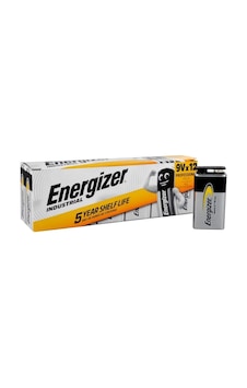 Energizer Endüstriyel Alkalin 9v Pil 12li