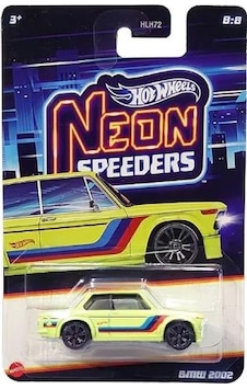 Hot Wheels Neon Speeders Bmw 2002 Jcb07 Çok Renkli