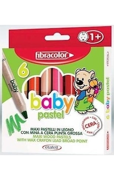 Fibracolor Baby 6 Renk Pastel Boya Fibracolor Baby 6 Renk Pastel Boya