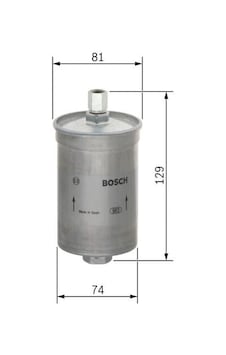 BOSCH F026407068 YAĞ FİLTRESİ CIVIC 05- ACCORD 08- CR-V 4×4 08- 2
