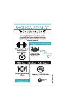 Sağlığa Adım At - Önder Akgün - Affectum Libris
