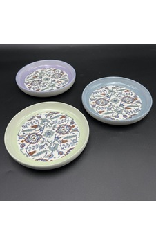 Porselen Tekli Tatlı Tabağı / Çerezlik 16 Cm