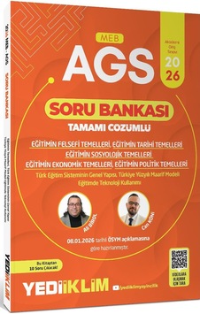 Yediiklim 2026 Meb Ags Eğitimin Temelleri Ve Temel Kavramlar Türk Milli Eğitim Sisteminin Genel Yapısı Eğitim Ve Öğretim Teknolojileri Tamamı Çözümlü Soru Bankası