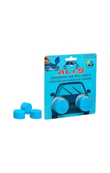 Alı's A005-1 Oto Cam Suyu Tableti, 4 Mevsim, 10 Gr, 2 Tablet