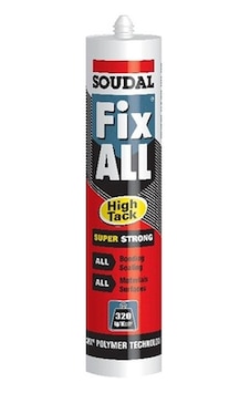 Soudal Fixall Korniş Yapıştıcı 290 Ml Beyaz Soudal Fixall Korniş Yapıştıcı 290 Ml Beyaz