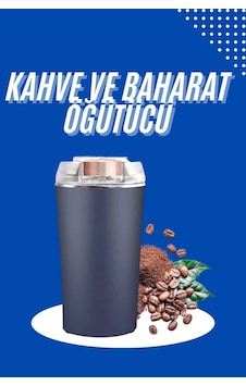 Yeni Nesil Kahve Ve Baharat Öğütücü Paslanmaz Çelik Kahve Değirmeni Yeni Nesil Kahve Ve Baharat Öğütücü Paslanmaz Çelik Kahve Değirmeni