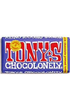Tony's Chocolonely Pretzel and Toffee Chocolate Bar 180 Gr. Tony's Chocolonely Pretzel and Toffee Chocolate Bar 180 Gr.