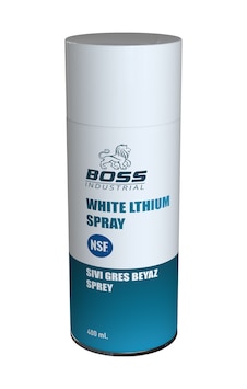 Boss Sıvı Beyaz Gres Sprey - Nsf Onaylı