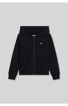 Calvin Klein Unisex Çocuk Siyah Fermuarlı Sweatshirt 2611uk08001 Calvin Klein Unisex Çocuk Siyah Fermuarlı Sweatshirt 2611uk08001