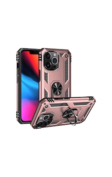 Apple Uyumlu iPhone 13 Pro Max Kılıf Vega Tank Sert Yüzüklü Standlı Zırh Koruma Kapak Apple Uyumlu iPhone 13 Pro Max Kılıf Vega Tank Sert Yüzüklü Standlı Zırh Koruma Kapak