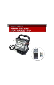 Projektör Seyir Göstergeli 12v Siyah