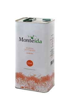 Monteida Riviera Zeytinyağı Teneke 5 L Monteida Riviera Zeytinyağı Teneke 5 L