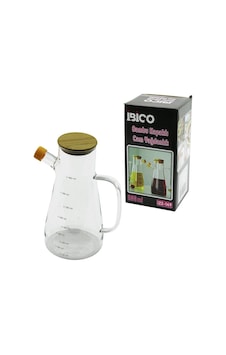 İbico İ22-149 Yağdanlık 900ml Ölçekli Cam Kulplu Bambu Kapaklı - 24'li Paket Diğer İbico İ22-149 Yağdanlık 900ml Ölçekli Cam Kulplu Bambu Kapaklı - 24'li Paket Diğer