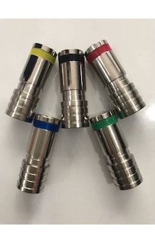 Next Rg6 Sıkmalı F Konnektör Yaylı Renkli 5 Adet Next Rg6 Sıkmalı F Konnektör Yaylı Renkli 5 Adet