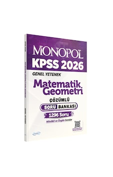 2026 Kpss Matematik Geometri Çözümlü Soru Bankası Monopol Yayınları 2026 Kpss Matematik Geometri Çözümlü Soru Bankası Monopol Yayınları