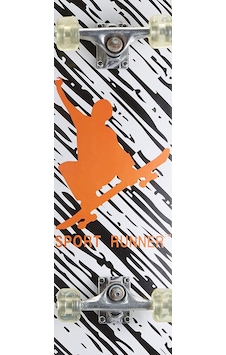 Xslide Skateboard Kaykay-Kırmızı-Siyah Çok Renkli
