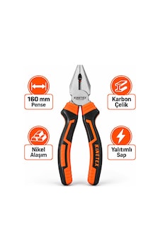 160 Mm Kombine Pense Karbon Çelik Nikel Alaşım Yalıtımlı Saplı