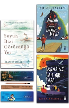 Genç Timaş Küçük Yıldız Büyük Keşif - Kendine Ait Bir Ada - Suyun Bizi Götürdüğü Yer Set 3 Kitap